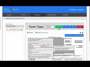 IRS Tax ID Matching & Verification within E-File Magic