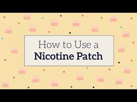 How to Use a Nicotine Patch