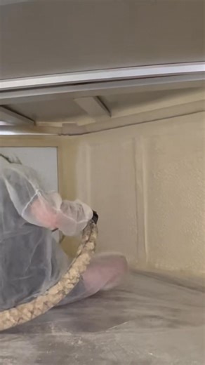 13K views · 64 reactions | #InsulationExperts #satisfying #wallinsulation #howto #foam | LoisTores | Facebook