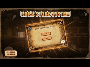 DXS Store Script – Custom Buy & Sell Shops for Your RedM RP Server