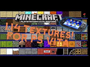 How to install custom Minecraft:PS VITA Texture Pack 1.14