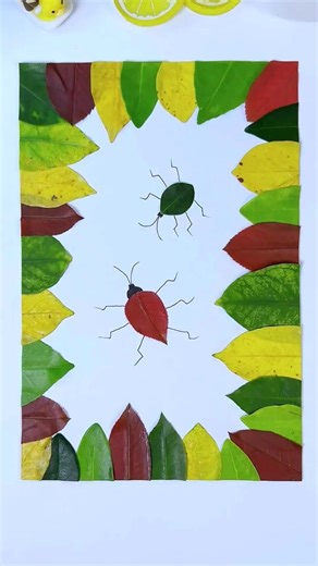 29K views · 113 reactions | Step-by-Step Leaf Bug Art  #leaf #bug #art #craft #diy #kidscraft #creativefun #naturecraft #handmade #funactivity | paper craft ideas | Facebook