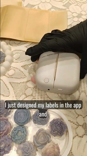Printing Labels with My Mini Printer | Easy DIY Process ✨