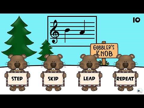 Groundhog Day Melodic Direction {Step, Skip, Leap, Repeat}