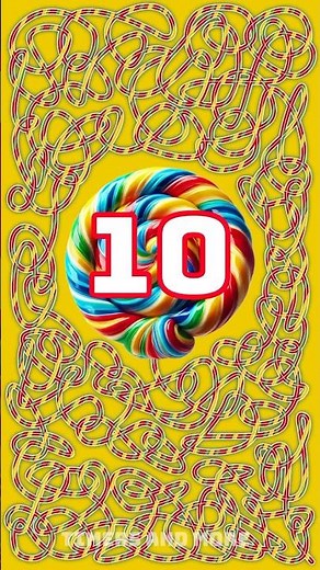 10 Second Countdown Timer | Lollipop Timer Bomb 🍭💣