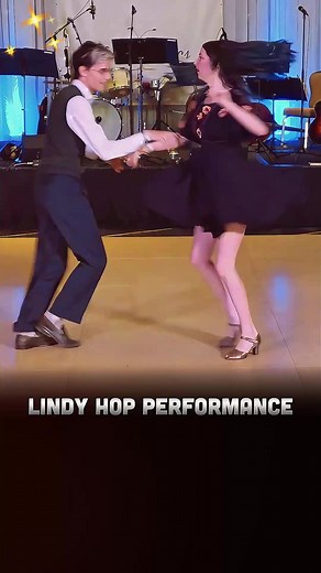 Swing Dance Couple showcasing Lindy Hop in the USA