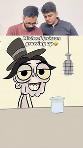 Micheal Jackson growing up! (4k memes) #shorts #funny - Rico Animations #trend #fyp #insta | Babadoo reaction