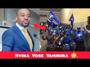 Chamisa Launch His New Movement : Nyika Yose Yamirira 😳