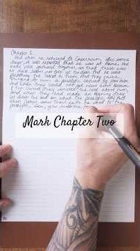 Mark Chapter 2