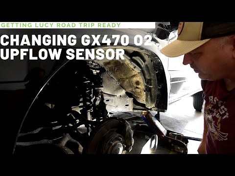 Changing GX470 O2 Upflow Sensor || Getting Lucy Road Trip Ready