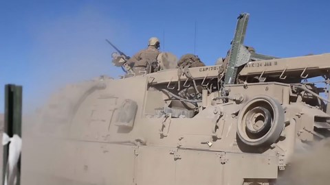 Driving A Tank On Twentynine Palms • USMC