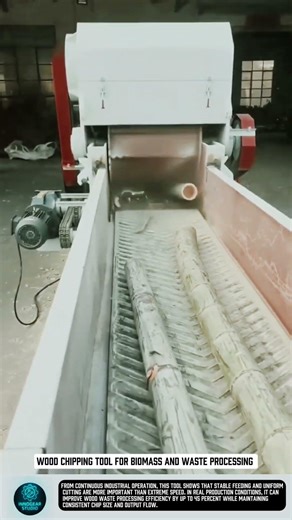 Wood Chipping tool for biomass and waste processing #tools