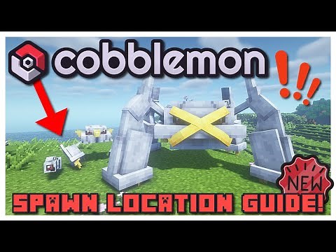 WHERE to find EVERY POKEMON! - The Cobblemon 1.4 Spawn Location Guide!