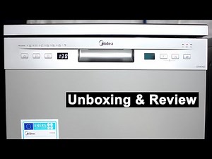 Midea TORRINO WQP12-5201F Dishwasher Unboxing & In-depth Review