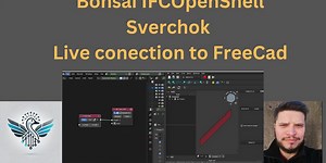 Sverchok IFC to FreeCad Live link