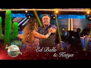 Ed Balls and Katya Jones American Smooth to '(Is This The Way To) Amarillo' - Strictly 2016: Week 5