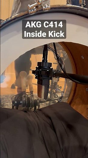 AKG C414 Inside Kick Omni