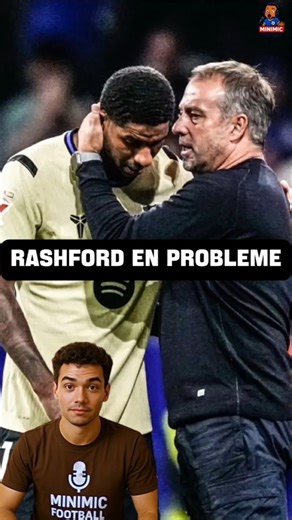 👉 Flick menace de quitter le Barça à cause de Rashford ! 😳💔 #football #footactufrance #barcelone