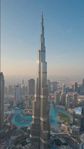 📍Burj Khalifa | World’s Tallest Building in Dubai 🇦🇪 #travel #explore #burjkhalifa