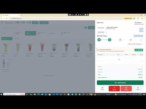 iDineOS Tutorial SV10: How to Take Orders, Billing & Payment Using POS System