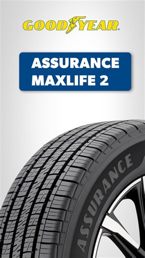 The Goodyear Assurance MaxLife2 is built for the long haul. With a built-in tread wear gauge to track tire life and confident traction in dry, wet, and light snow, it delivers dependable all-season performance mile after mile. | Tire Rack