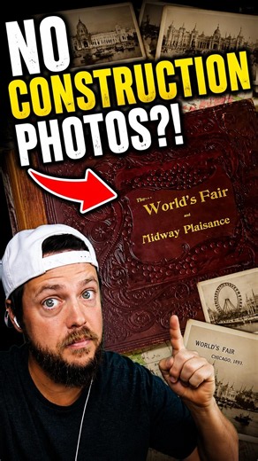 Worlds Fair Book with NO Construction Photos?! #mystery #creepy #scary