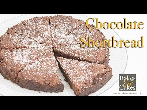 How To Make Chocolate Shortbread (Recipe)