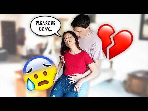 PASSING OUT IN FRONT OF MY BOYFRIEND!! *CUTE REACTION*