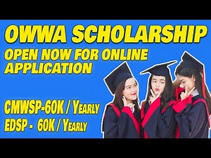 🔴HOW TO APPLY OWWA SCHOLARSHIP_ ITS OPEN NOW FOR ONLINE APPLICATION