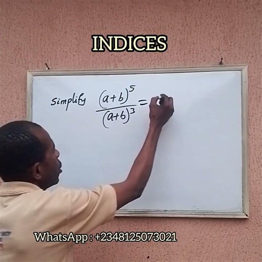 Simple indices #maths #basicproblems #education
