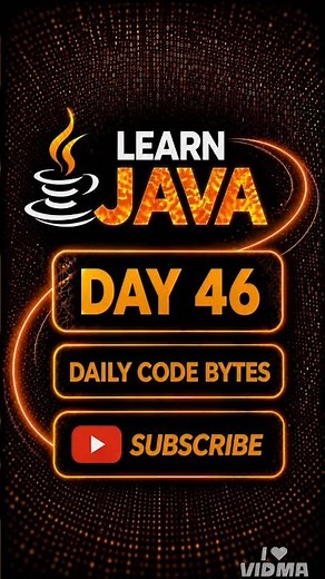 #day46 Learn Java in Tamil #java #tamil#code#easycode#dailycode #easytolearnforbegginers#interview