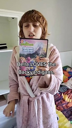 Bella loves her Backyardigans DVD collection. Hope you enjoy! #backyardigans #specialneeds