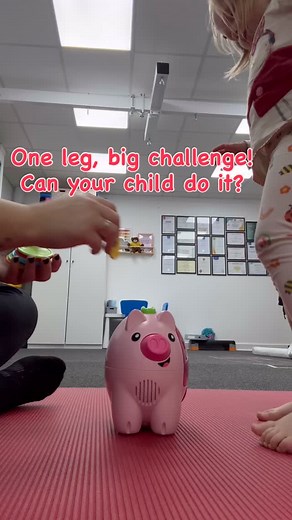 Benefits of one-leg balance exercises (for children): • Strengthens leg and foot muscles – improves stability and strength. • Trains coordination and focus – helps children learn to control their movements. • Develops the balance system (vestibular system) – supports spatial orientation. • Improves posture and body control – aids in walking, running, and jumping. • Builds self-confidence – every successful attempt is a small victory. • Prepares for sports activities – balance is the foundation f