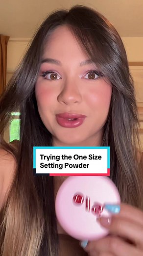 Trying the One Size setting powder for the first time! Is it worth the hype? @ONE SIZE BEAUTY #onesizesettingpowder #onesizebeauty #settingpowdereview #settingpowder #makeupreview #blurringmakeup