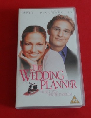 The Wedding Planner - 2001 - PAL VHS Video Cassette Tape - Romantic-Comedy | eBay