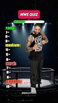 Guess these 10 WWE Wrestlers! #wwe #wwequiz #wrestler #fighters #stars #quiz #trivia #shorts