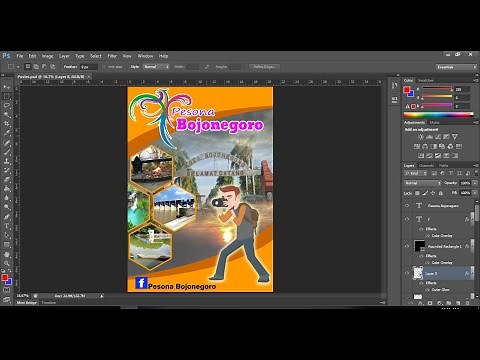 Tutorial Membuat Poster dengan Adobe Photoshop CS 6