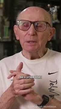 Survivor of the Holocaust and the 1972 Munich Massacre: "Be a proud Jew."