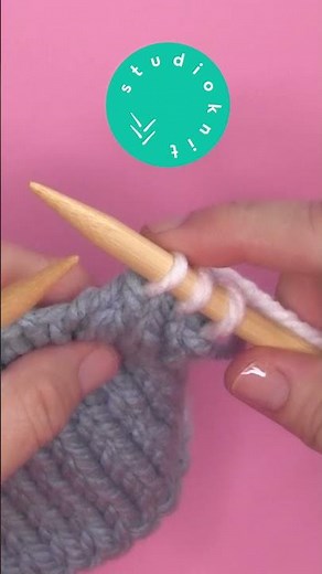 Easily SSK Knitting Decrease #shorts #ssk #knittingtutorial
