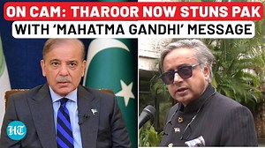 16K views · 428 reactions | Speaking from Panama City on May 28, Congress leader Shashi Tharoor stunned Pakistan with a powerful message invoking Mahatma Gandhi’s philosophy of non-violence and love. Tharoor emphasised onto Gandhi’s approach of peaceful resistance to resolve modern conflicts. Watch for more | Hindustan Times | Facebook