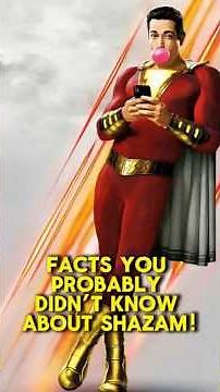 5 Shazam Facts You Never Knew! #shazam #movies #cinema