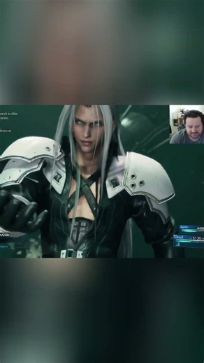 Epic Final Fantasy VII Combat Sephiroth vs Cloud!