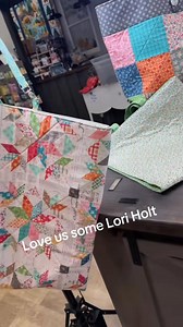 The Quilted Cow loves Lori Holt and Riley Blake Designs! We had fun creating so many fun projects using Lori’s newest collection Farmers Daughter ❤️ | The Quilted Cow