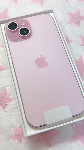 아이폰 15 핑크 언박싱 🍥 예쁜 딸기우유 색감 / jimin 이벤트 당첨 기대