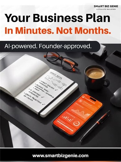 Your Business Plan in Minutes — Not Months. 🚀