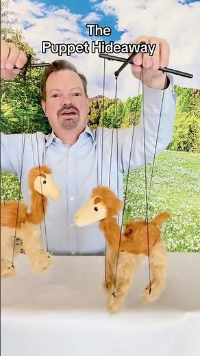 Puppet of the Day – Camel marionette made by Sunny Toys – The Puppet Hideaway with Eric Thomsen