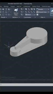 AutoCAD 3D Drawing #autocadblocks #3ddrawing #3dmodeling #engineering