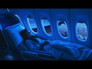 Jet Engine Airplane White Noise | Calming Flight Sounds for Studying, Focus or Sleep | 3 Hours ASMR