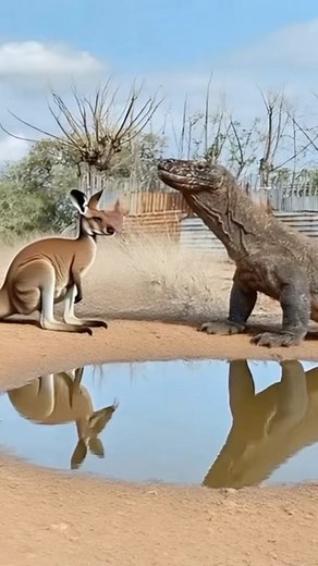 229 reactions · 6 comments | Runaway kangaroo #komodo #nature #wild #everyone | Komodo Discovery | Facebook