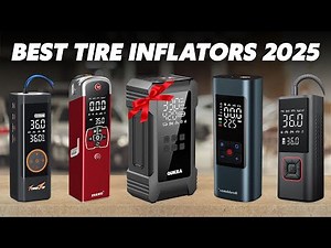 "Top 5 Best Portable Tire Inflators (2025) – Cordless, Fast & Auto Shutoff!"